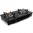 Burner Gas Stove Top for Kitchen - Manual Ignition Cooktop Modern Glass Stove for Modular Kitchen, ISI Certified & Compatible