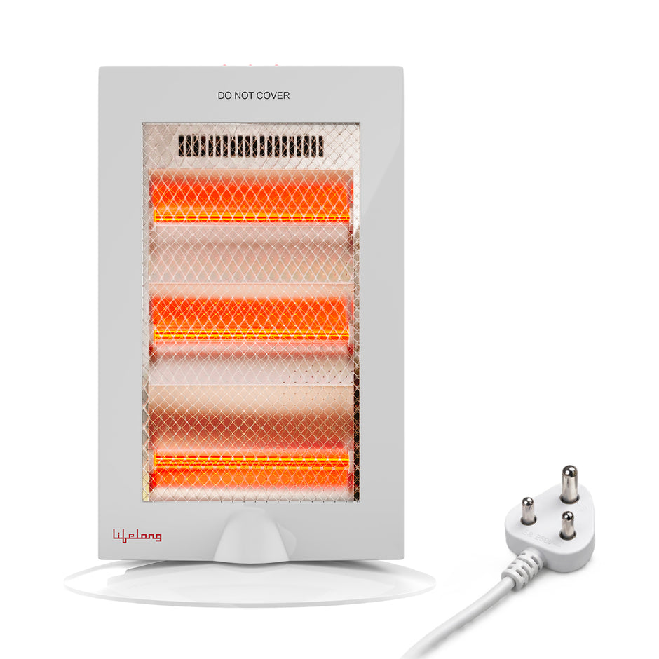 Lifelong Regalia Plus 1200 Watts Halogen Room Heater for Home with 3 Power settings