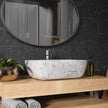 Lifelong Wash Basin for Bathroom - Tabletop Washbasin - Ceramic Glossy