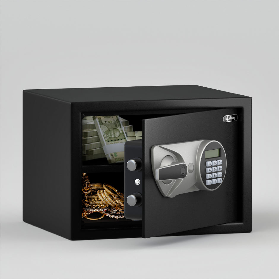 Lifelong Home Safe LLHSBP08 - 22L Safe with Fingerprint panel
