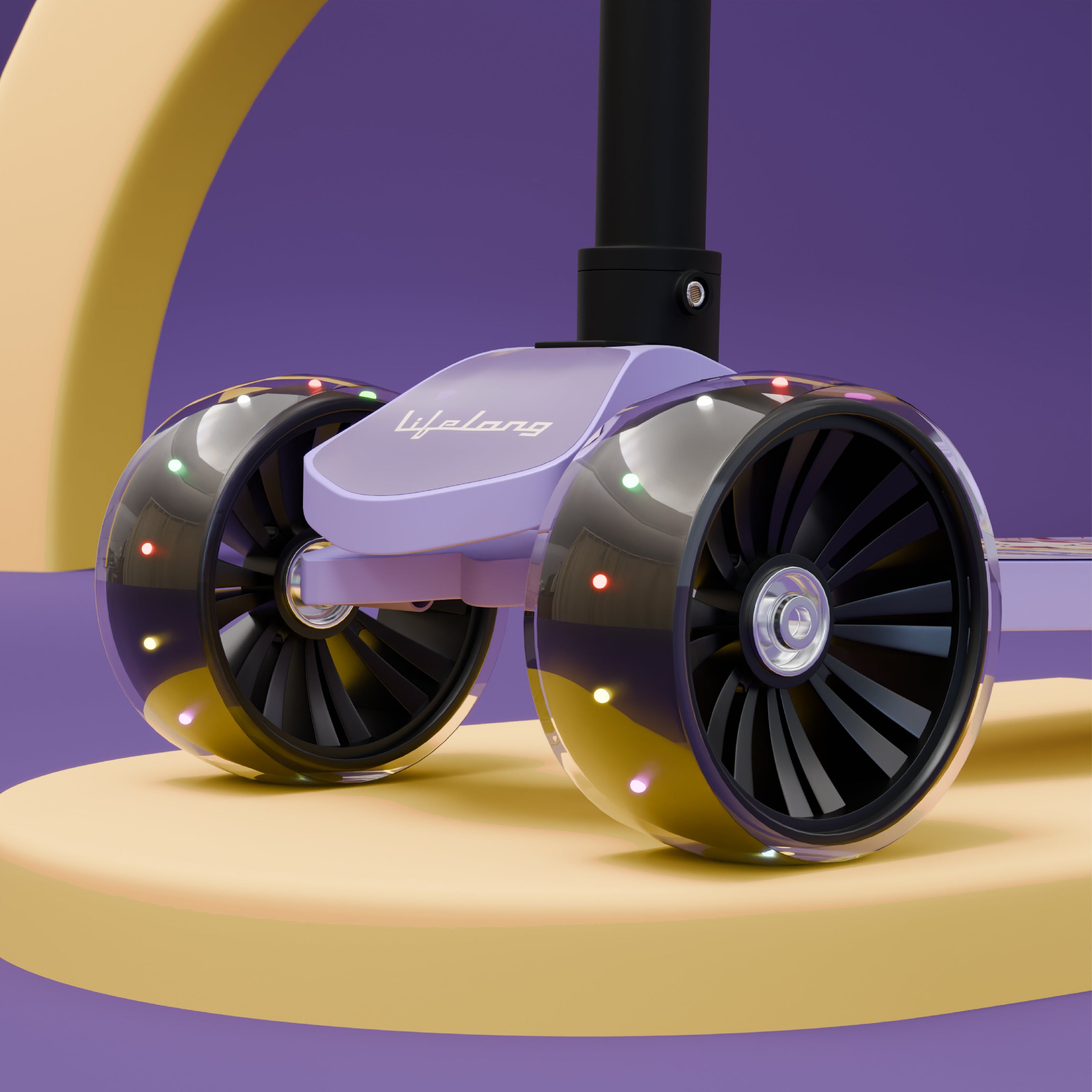 Lifelong Kids scooter with led wheels