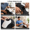 Lifelong Knee Massager for Joint Pain Relief | 3Heat Levels, 3Vibrations, Red Light Therapy, 3Air Pressure Modes, 7.5Hr Runtime |TypeC Rechargeable & Portable Arthritis Massage Physiotherapy Machine