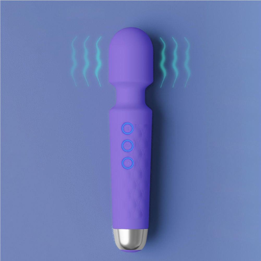 Lifelong Massager Machine for Women -Rechargeable Wireless Mini Body Massager with 20 Vibration Modes