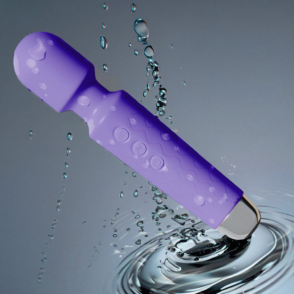 Lifelong Massager Machine for Women -Rechargeable Wireless Mini Body Massager with 20 Vibration Modes