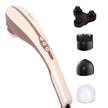 Lifelong Wireless Full body Massager With 3 Massage Heads & Variable Speed Settings For Pain Relief and Relaxation, Rechargeable Handheld Massager, 1 Year Warranty, Battery Powered