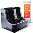 Calf, Foot and Leg Massager Machine for Home | Heat + 4 Vibration Motors - Rolling, Kneading, and Shiatsu