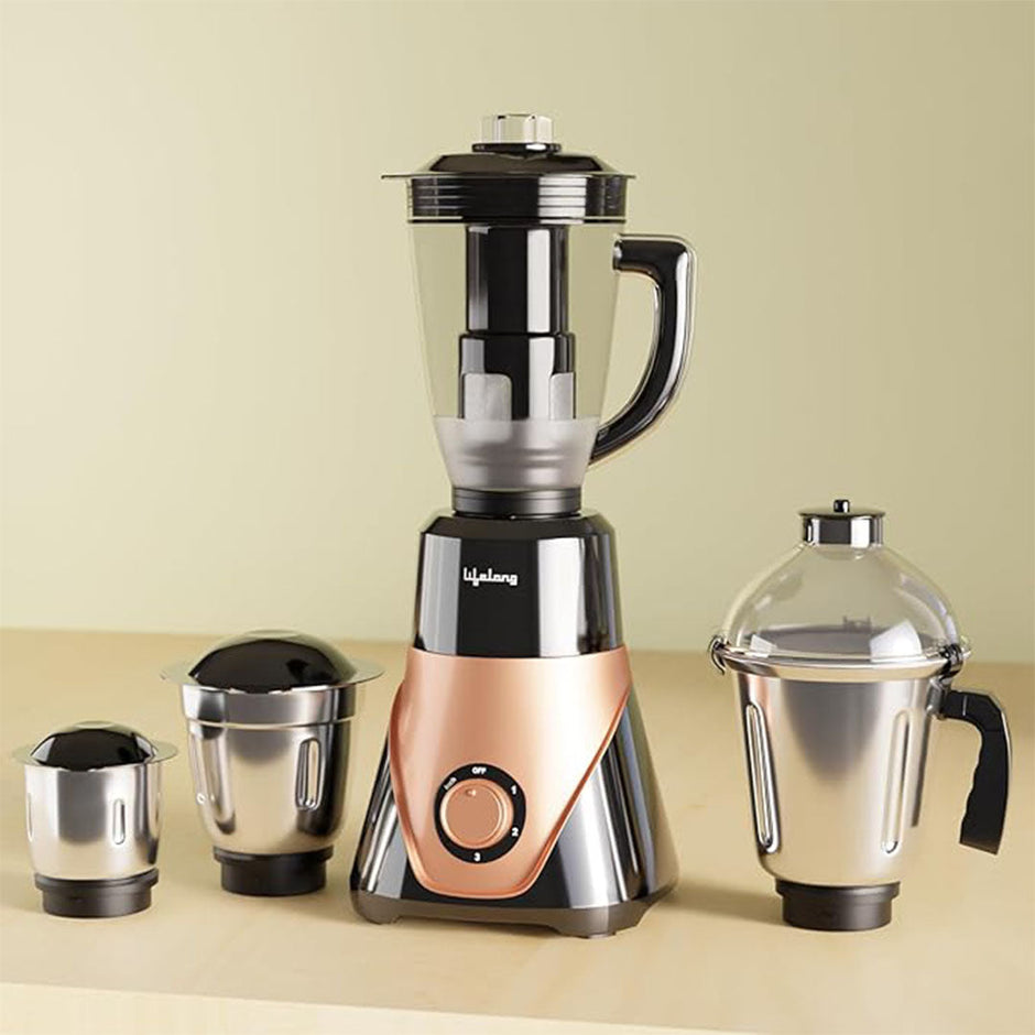 lifelong mixer grinder 750w- 4 jar