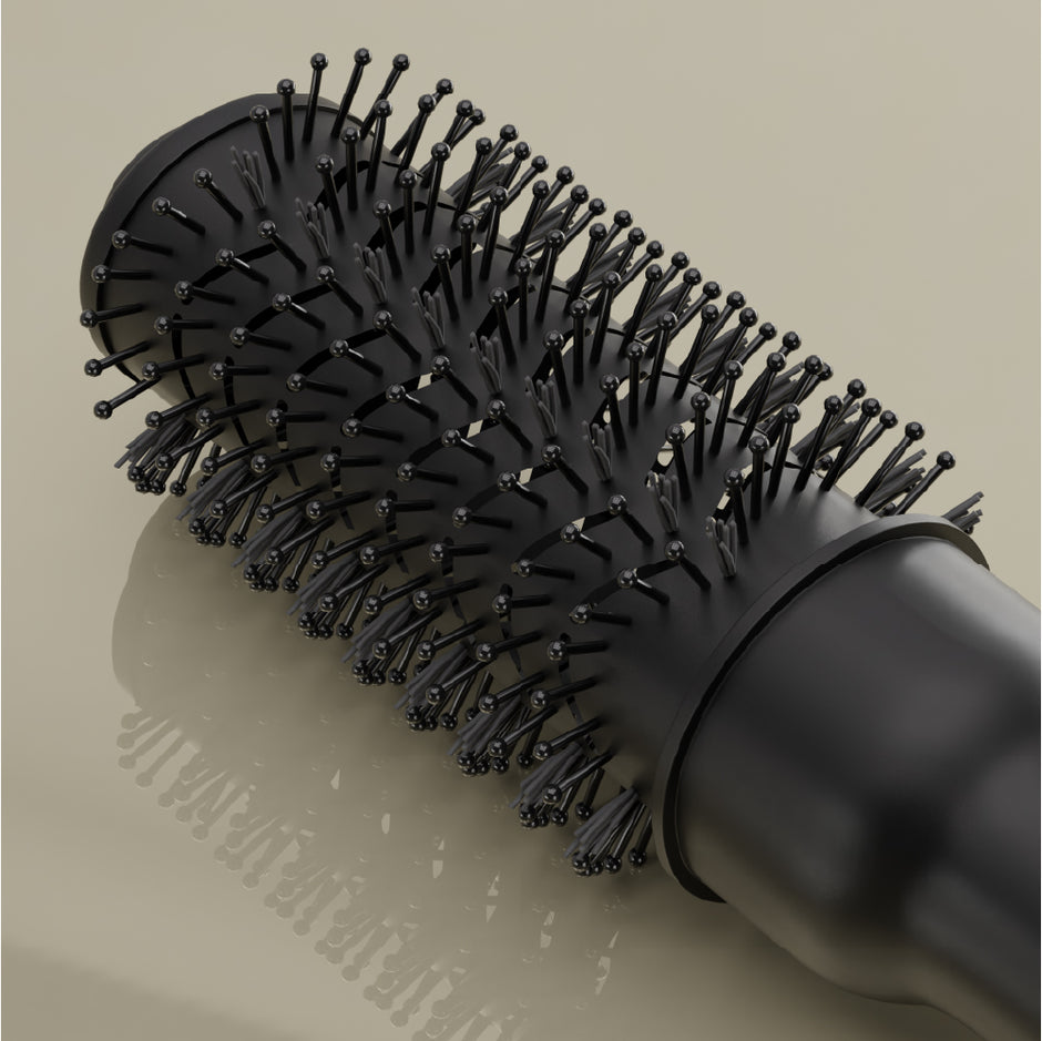 Professional Volumizer Hair Dryer | Hot Air Brush, 1200 Watts, 3 in 1 Hair Styling for Blow Dryer, Straightening Comb, Cool & Hot Air With Ionic Care