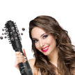 Professional Volumizer Hair Dryer | Hot Air Brush, 1200 Watts, 3 in 1 Hair Styling for Blow Dryer, Straightening Comb, Cool & Hot Air With Ionic Care