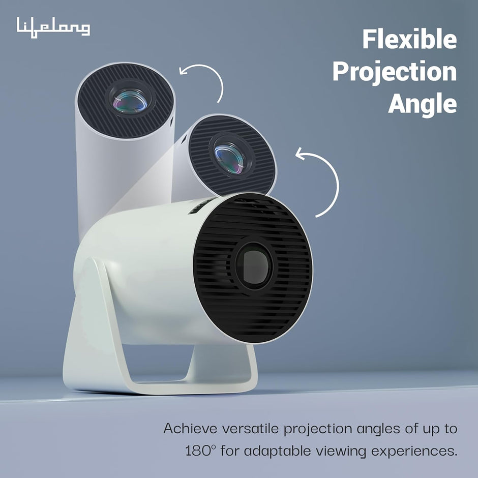 Projector for Home 4K Support 720P Native HD Portable Projector