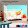LightBeam Pro Smart Projector, Android 11 with Built-in Smart Apps, Native 1080p 4K Support, 4500 Lumens, 2X Brightness, 3W Speaker, 150 Inch Display, Wi-Fi/Bluetooth