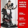 Lifelong Fit Pro Spin Fitness Bike for Home | Exercise Bike for Cardio Workout with 7 KG Flywheel, Adjustable Resistance & LED Display | Cushioned Adjustable Seat | Non-Slip Pedals | Max User Weight 120 KG