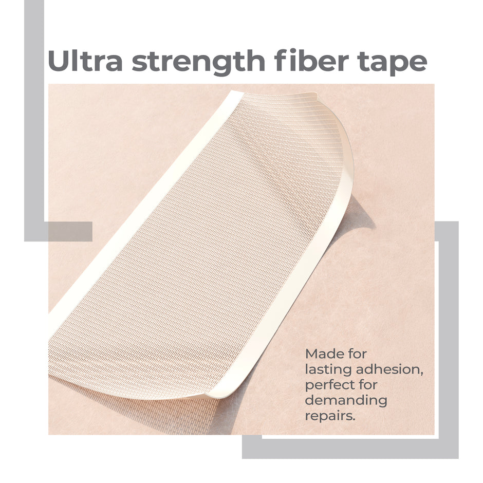 Lifelong Fiber Tape | Ultra-Strong Adhesion | 32x13cm | Heavy-Duty Tape for Cricket Bat Repair
