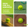 Lifelong Tennis Ball for Cricket and Tennis, Soft & Lightweight, Tournament & Turf Use (Set of 3)
