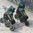 Lifelong Inline Skating Shoes - 3-Wheel Adjustable Roller Skates for Boys & Girls, Size 35-38 (Medium)