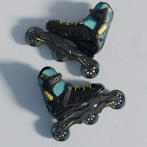 Lifelong Inline Skating Shoes - 3-Wheel Adjustable Roller Skates for Boys & Girls, Size 35-38 (Medium)