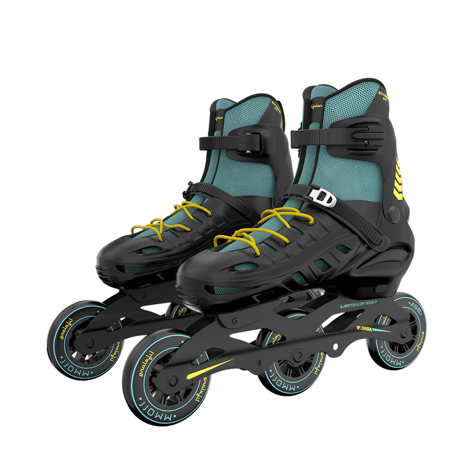 Lifelong Adjustable 3 wheel Inline skates shoes for Boys and Girls Liner Roller Skates - Large
