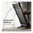 100kg Motorized Treadmill | 4HP Peak | 3-level Incline, Foldable, Bluetooth