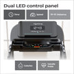 100kg Motorized Treadmill | 4HP Peak | 3-level Incline, Foldable, Bluetooth