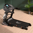 Treadmill with 3-Level Incline, Massager, LCD Display & App Support | 110kg Capacity