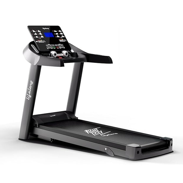 Treadmill for Home Use - 4.5 HP Peak Motorized Foldable Treadmill, 3 Level Manual Incline with Max Running Speed 14 km/hr