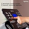 Treadmill for Home Use - 4.5 HP Peak Motorized Foldable Treadmill, 3 Level Manual Incline with Max Running Speed 14 km/hr