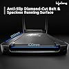 Treadmill for Home Use - 4.5 HP Peak Motorized Foldable Treadmill, 3 Level Manual Incline with Max Running Speed 14 km/hr