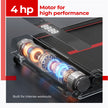 Motorized Walking Pad Treadmill with 4 HP Motor