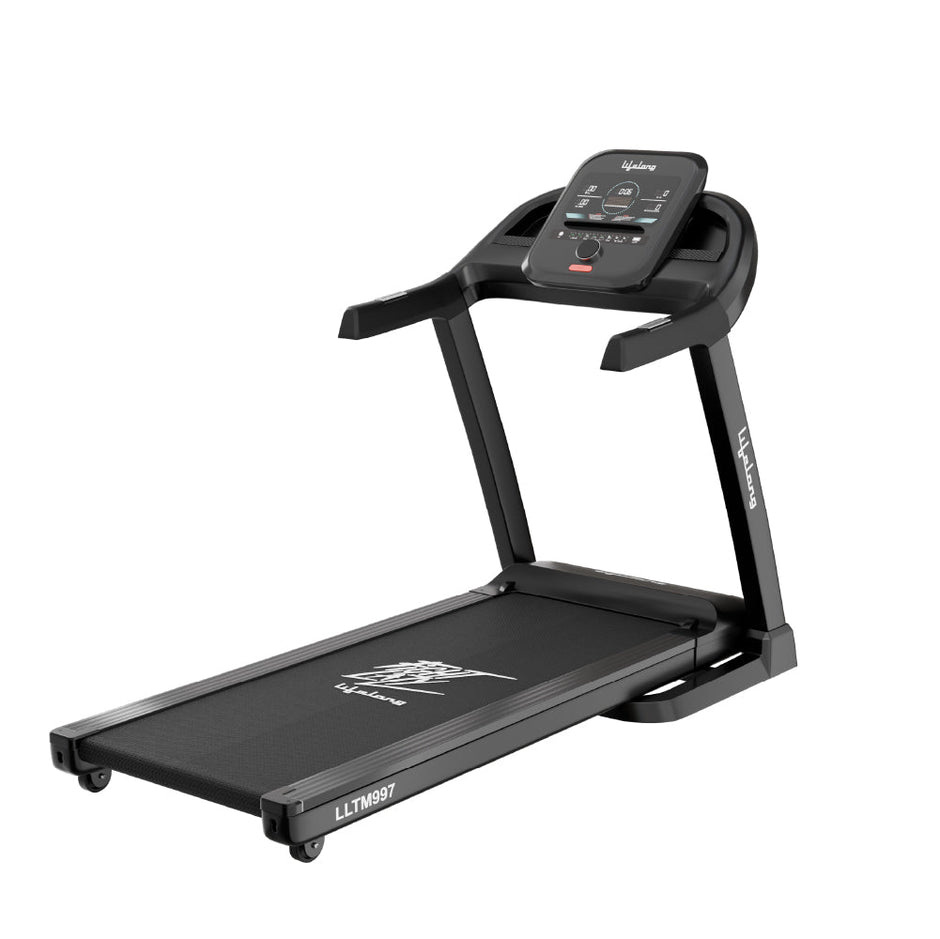 Lifelong LLTM997 Fit Pro 4.5 HP Treadmill 10inch LED Screen & 18 Level Auto Incline|Max. User Weight 110Kg