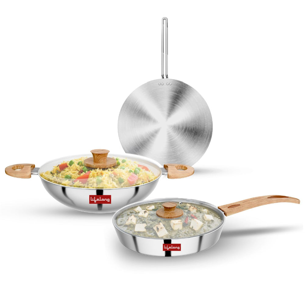 Triply Stainless Steel Cookware Set