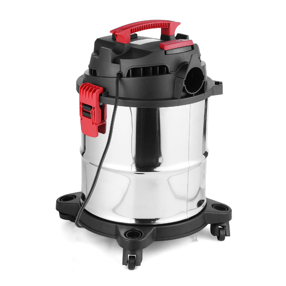 21 Litre Foam Vacuum Cleaner for Home 1200 W,Wet&Dry Floor Cleaner Brush with Blower Function,16Kpa Suction Power,Stainless Steel Body&Multiple Accessories for Sofa,Bed&Floor Carpet
