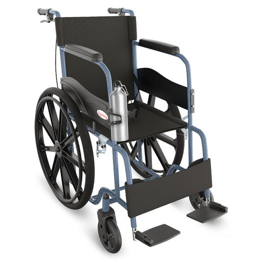 Lifelong Folding Wheelchair - Lightweight | Adjustable | Travel-Friendly