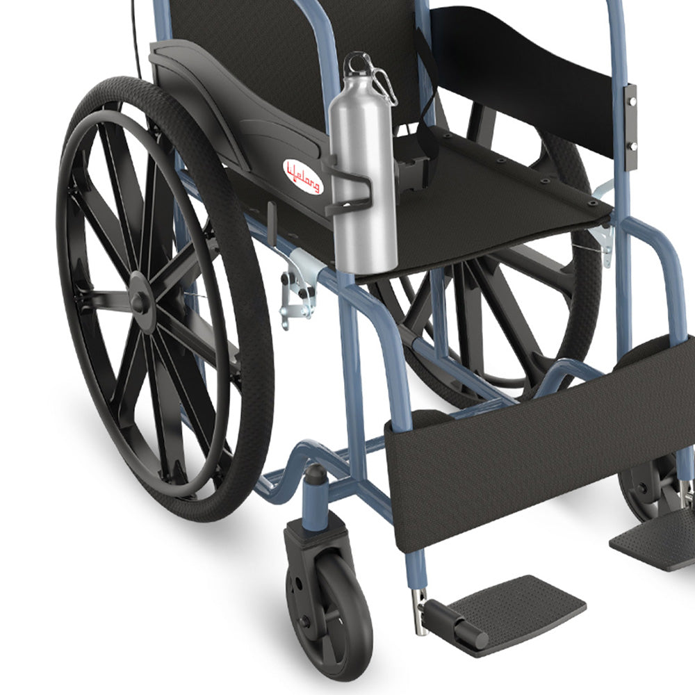Lifelong Folding Wheelchair – Lightweight | Adjustable | Travel-Friendly