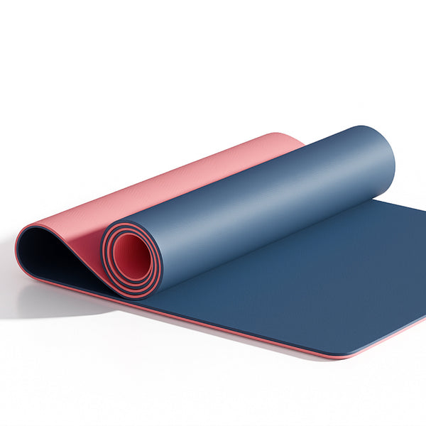 Dual Color Reversible Yoga Mat with Carry Bag