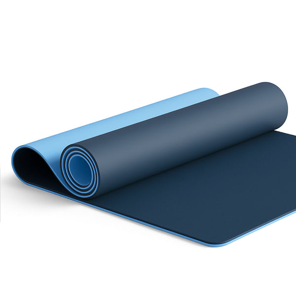 6mm Dual Color TPE Yoga Mat with Carry Bag