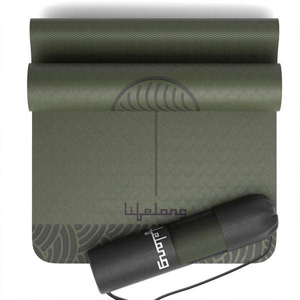 5mm TPE Yoga Mat with Carry Bag