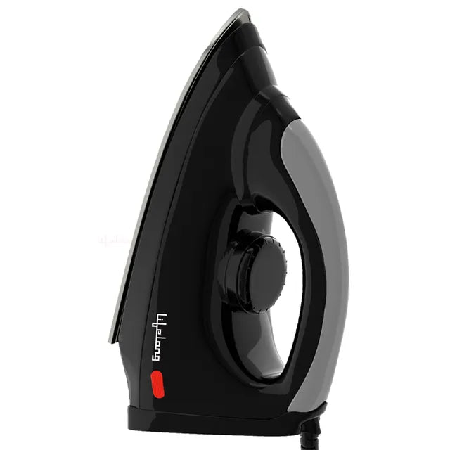 1000-Watt Dry Iron with Non-Stick Soleplate, Lightweight Body, Overheat Safety Protection – White