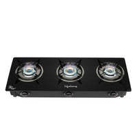 3 Burner Glass Top Gas Stove