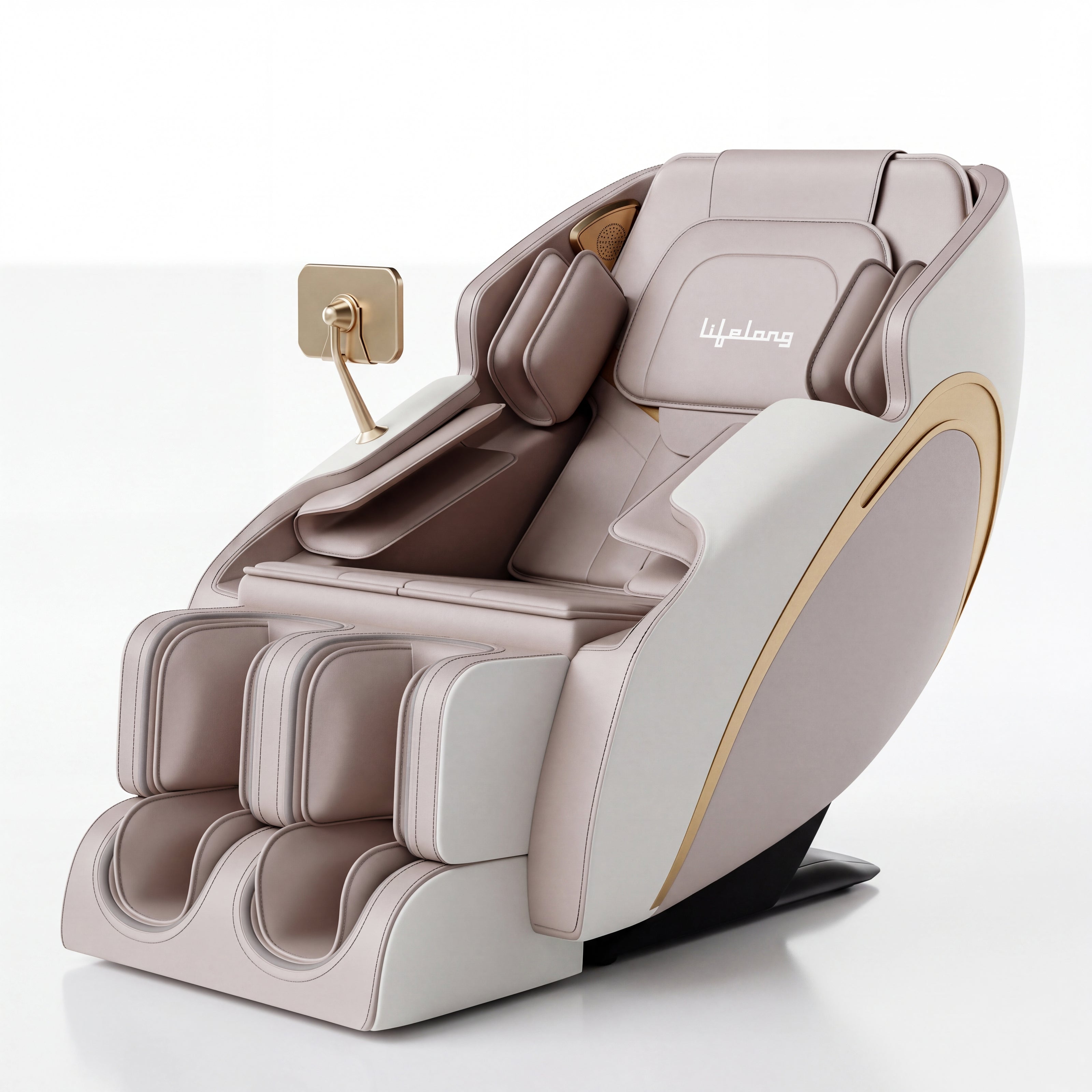 Lifelong Full Body Massage Chair with Recliner for Home?& Office|SL Track & Back Heating| 3D Rollers for Pain Relief |16 Airbags, 5 Auto Programs, 3 Intensities, Foot Rollers, Zero Gravity, Bluetooth