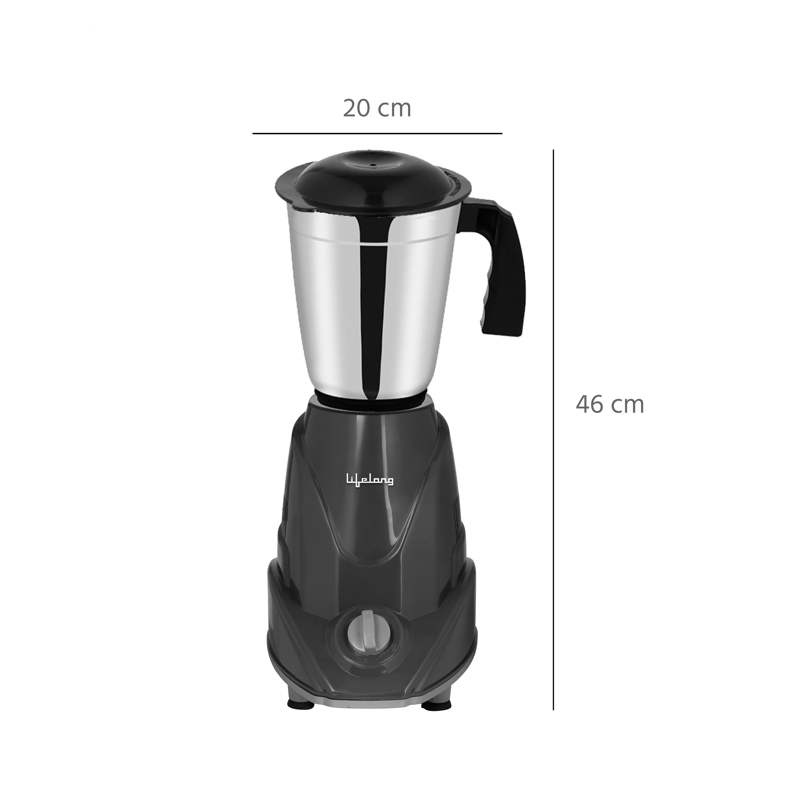 Mixcy 500W Mixer Grinder with 2 Jars – Lifelong Online