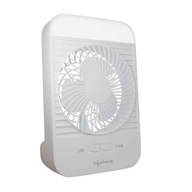 5W Mini Table Fan with LED Light