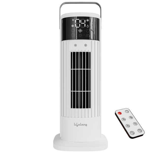 Lifelong Oscillating Tower Cooler with Remote Control (White Color)