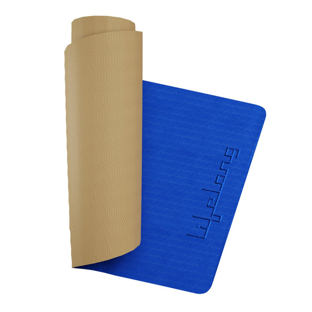 Lifelong Dual Color Yoga mat for Women & Men EVA Material 6mm Anti-Slip Yoga Mat for Gym Workout Exercise Mat for Home Gym
