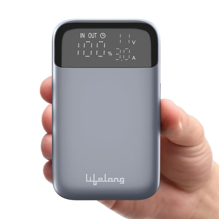 10000mAh Boost Power Bank with Built-In Tri-Cable