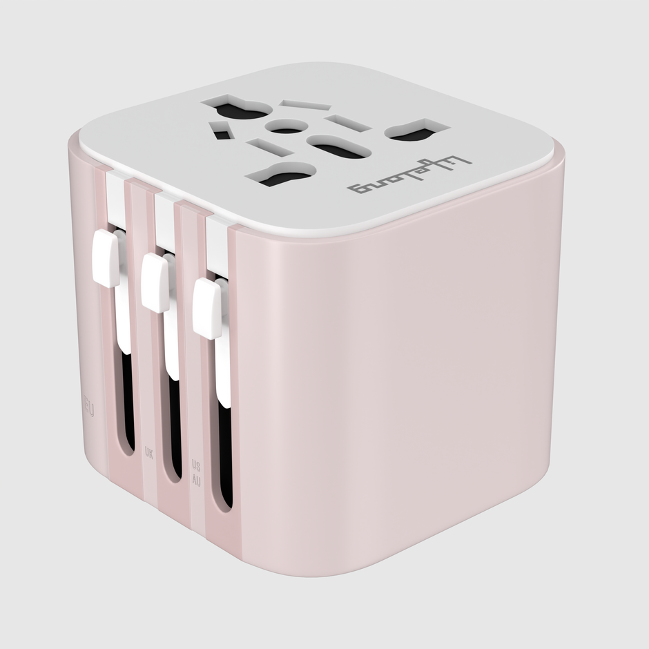 Lifelong Electronics 10A Universal Travel Adapter All in One | 2500W Heavy Duty Power | 180+ Countries - Europe/US/UK/AU/Asia etc. | 9-Hole International Worldwide Socket Accessories (Latest Launch)