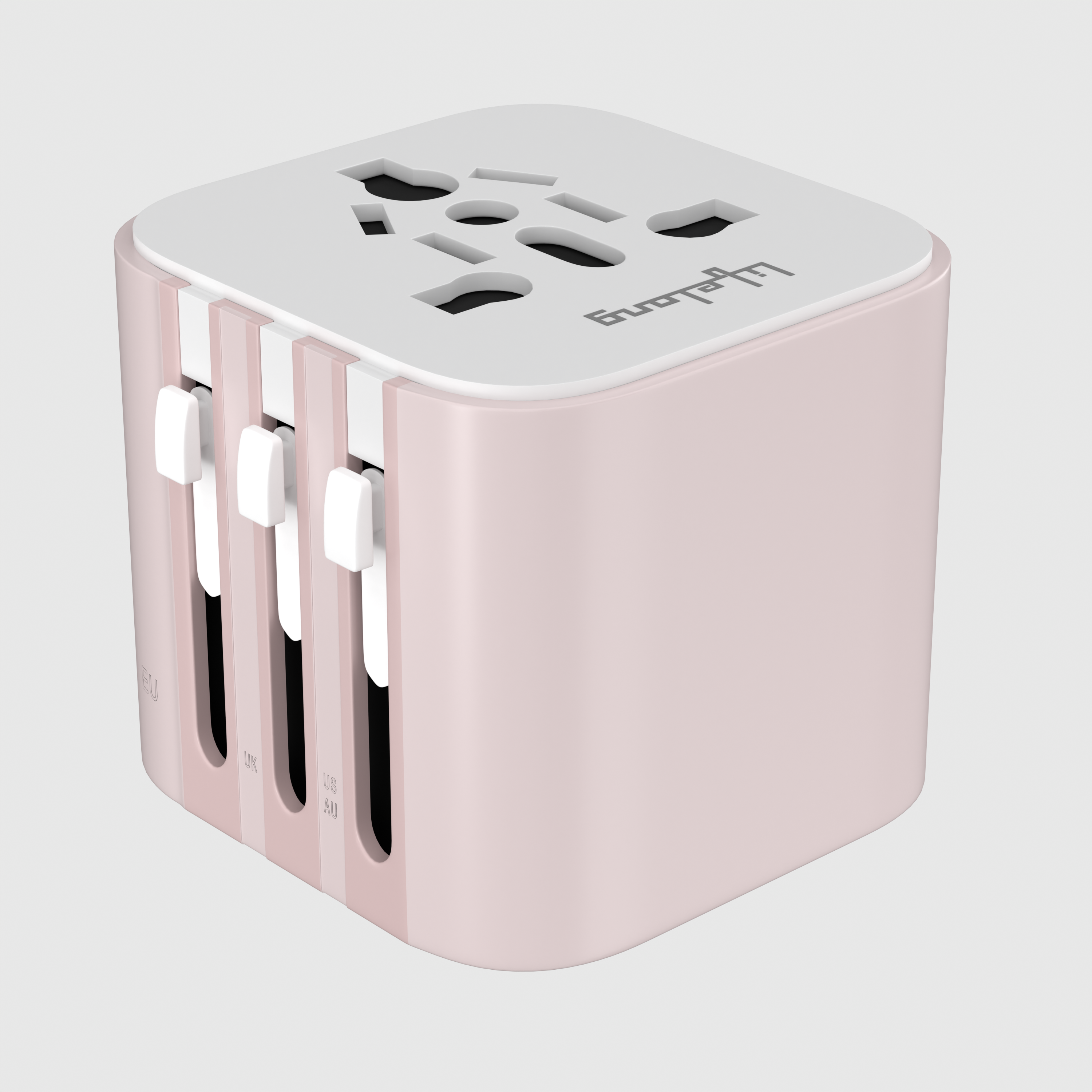 Lifelong Electronics 10A Universal Travel Adapter All in One | 2500W Heavy Duty Power | 180+ Countries - Europe/US/UK/AU/Asia etc. | 9-Hole International Worldwide Socket Accessories (Latest Launch)