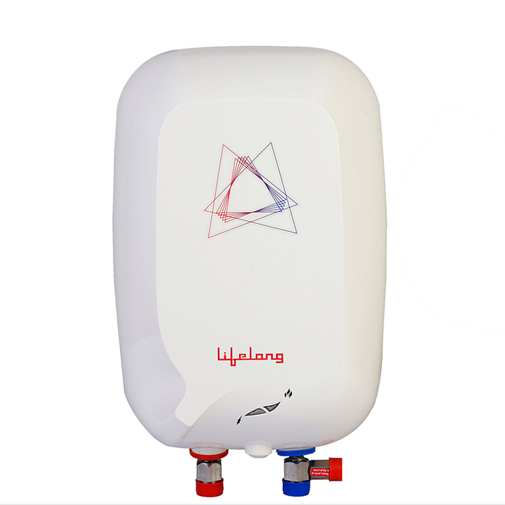 3 litre Instant Geyser - Instant Water Heater for Home - 3000 W Electric Geyser with 4 Level Advance Safety Suitable for Kitchen & Bathroom