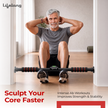 Lifelong Pull Up Bar for Home| Adjustable 62–100 cm Doorway Pull Up Bar with Built-in Leveller |No Drill Installation |100kg Capacity, Anti-Slip Lock, Foam Grip Handles |Gym Equipment for Home Workout