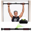 Lifelong Pull Up Bar for Home| Adjustable 62–100 cm Doorway Pull Up Bar with Built-in Leveller |No Drill Installation |100kg Capacity, Anti-Slip Lock, Foam Grip Handles |Gym Equipment for Home Workout