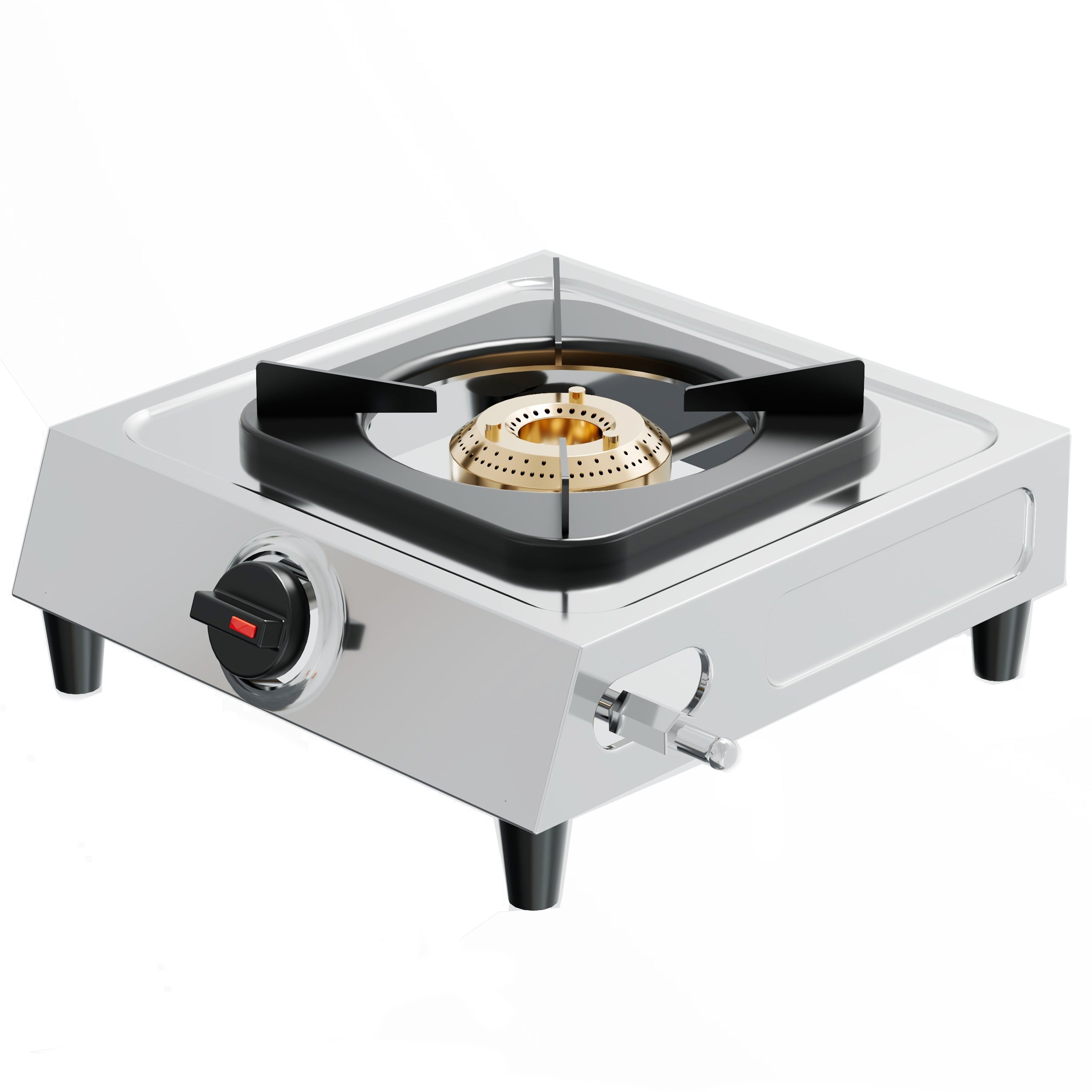 Lifelong LLGS299 Single Burner Stainless Steel Gas Stove Auto Ignition